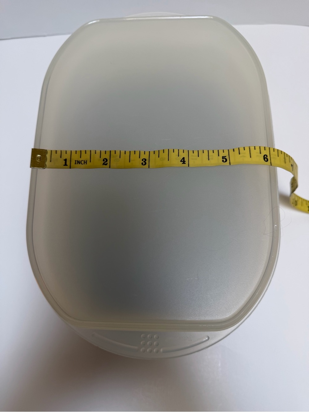 Tupperware Stackable Food Containers with Blue Lid - Picture 14 of 15